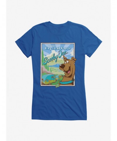 Huge Discount Scooby-Doo Beautiful Crystal Cove Postcard Girls T-Shirt $7.77 T-Shirts