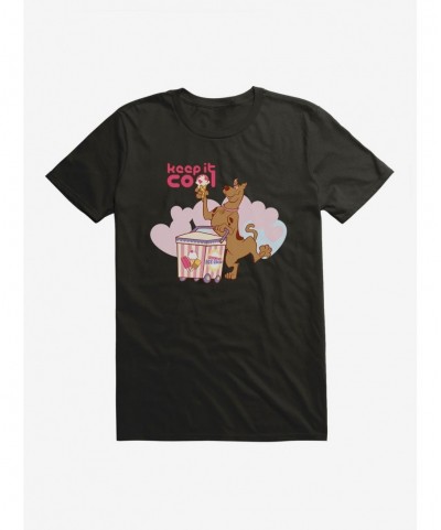 Exclusive Price Scooby-Doo So Yummy Keep It Cool Ice Cream T-Shirt $9.37 T-Shirts