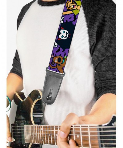 Low Price Scooby-Doo Mini Scooby-Doo Halloween Bats Guitar Strap $11.45 Guitar Straps