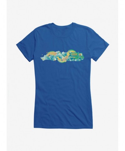 Value Item Scooby-Doo Groovy I Brake For Pizza! The Mystery Machine Girls T-Shirt $9.36 T-Shirts