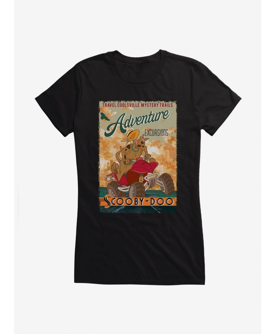 Premium Scooby-Doo Adventure Excursions Coolsville Mystery Trails Girls T-Shirt $9.56 T-Shirts