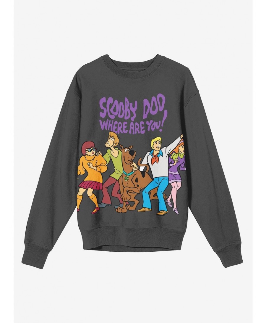 New Arrival Scooby-Doo! Mystery Gang Villains Sweatshirt $12.21 Sweatshirts