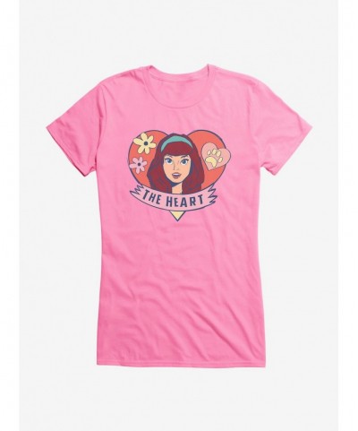 Huge Discount Scoob! Daphne The Heart Girls T-Shirt $7.77 T-Shirts