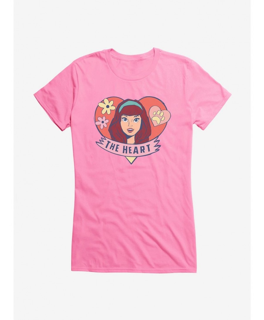 Huge Discount Scoob! Daphne The Heart Girls T-Shirt $7.77 T-Shirts