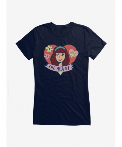 Huge Discount Scoob! Daphne The Heart Girls T-Shirt $7.77 T-Shirts