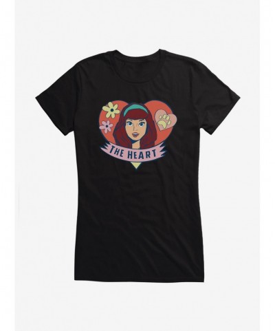 Huge Discount Scoob! Daphne The Heart Girls T-Shirt $7.77 T-Shirts