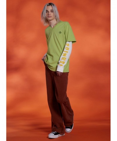 Pre-sale Scooby-Doo! Shaggy Oversized Twofer Long-Sleeve T-Shirt $8.10 T-Shirts