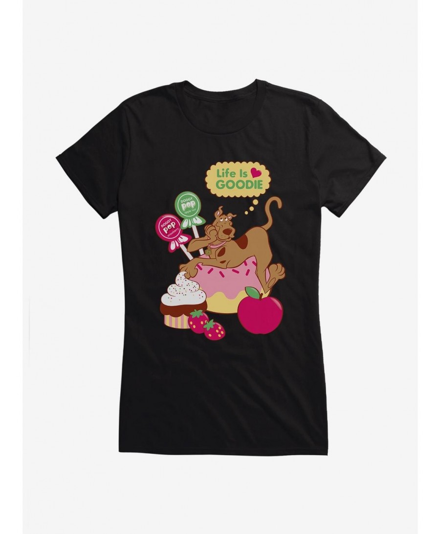 Flash Deal Scooby-Doo So Yummy Life Is Goodie Treats Girls T-Shirt $5.98 T-Shirts