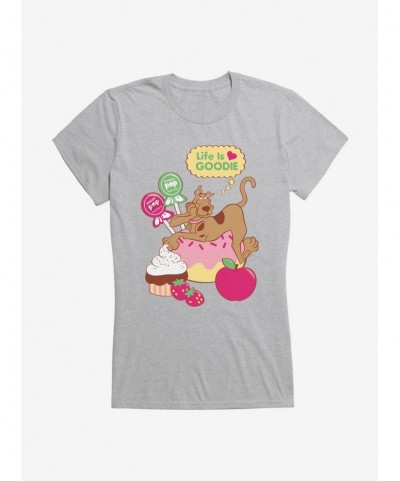 Flash Deal Scooby-Doo So Yummy Life Is Goodie Treats Girls T-Shirt $5.98 T-Shirts