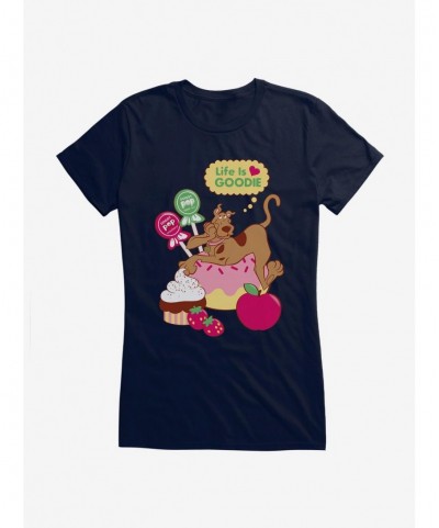 Flash Deal Scooby-Doo So Yummy Life Is Goodie Treats Girls T-Shirt $5.98 T-Shirts