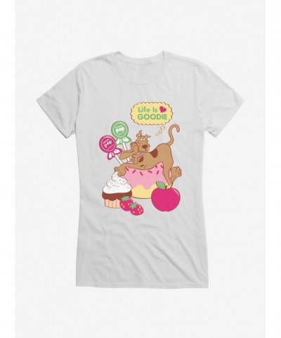 Flash Deal Scooby-Doo So Yummy Life Is Goodie Treats Girls T-Shirt $5.98 T-Shirts