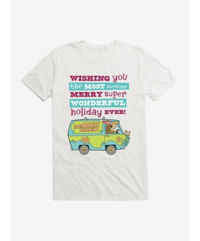 Wholesale Scooby-Doo Wishing Super Wonderful Holiday T-Shirt $6.88 T-Shirts