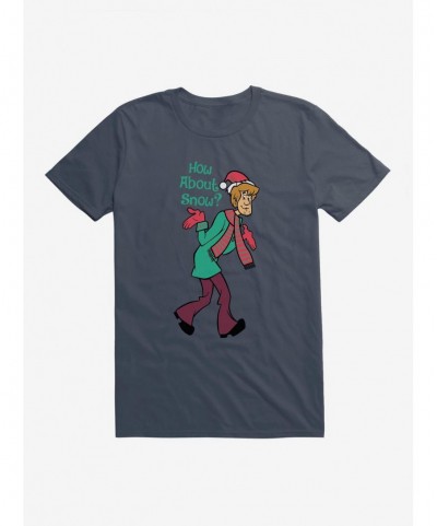 Discount Sale Scooby-Doo Shaggy How About Snow? T-Shirt $8.60 T-Shirts