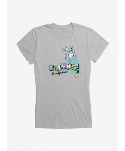 Seasonal Sale Scooby-Doo Zoinks Retro Beach Girls T-Shirt $9.16 T-Shirts