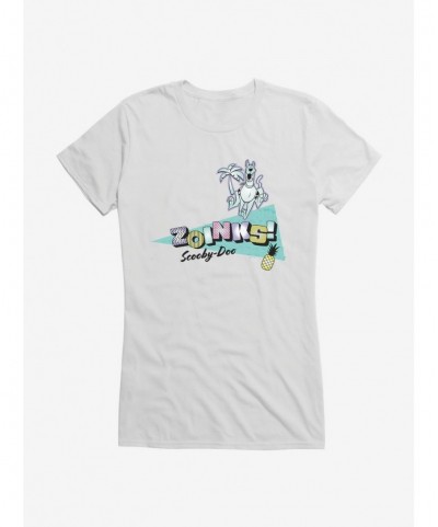 Seasonal Sale Scooby-Doo Zoinks Retro Beach Girls T-Shirt $9.16 T-Shirts