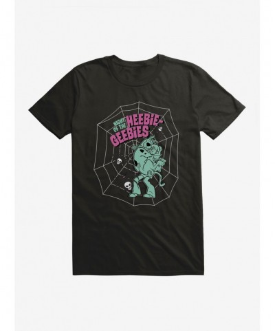 Huge Discount Scooby-Doo Halloween Night Of The Heebie-Geebies T-Shirt $8.99 T-Shirts