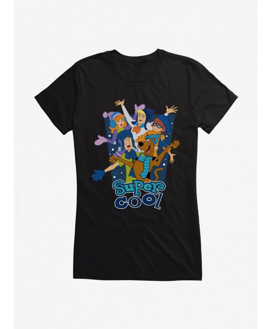 Clearance Scooby-Doo Super Cool Holiday Gang Girls T-Shirt $7.97 T-Shirts