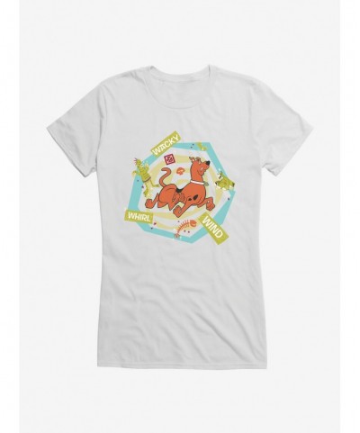 Trendy Scooby-Doo Wacky Whirl Wind Retro Icons Girls T-Shirt $9.56 T-Shirts