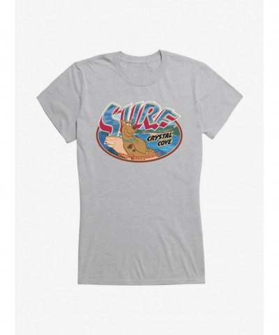 Pre-sale Discount Scooby-Doo Surf Crystal Cove Logo Girls T-Shirt $8.76 T-Shirts