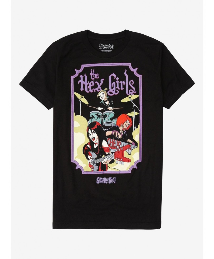 Exclusive Price Scooby-Doo! Hex Girls Poster Boyfriend Fit Girls T-Shirt $8.61 T-Shirts