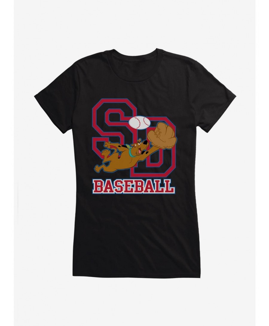 Seasonal Sale Scooby-Doo SD Baseball Girls T-Shirt $9.76 T-Shirts