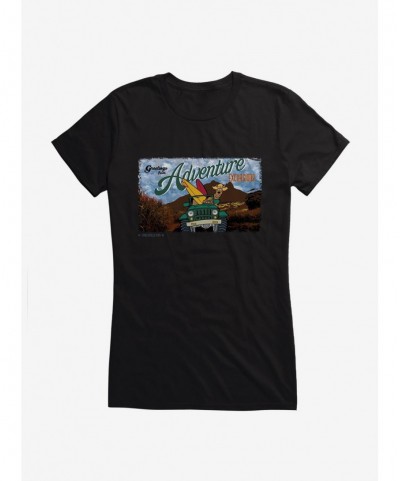 Big Sale Scooby-Doo Greetings Adventurer Girls T-Shirt $8.57 T-Shirts