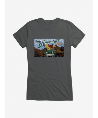 Big Sale Scooby-Doo Greetings Adventurer Girls T-Shirt $8.57 T-Shirts