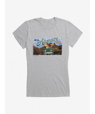 Big Sale Scooby-Doo Greetings Adventurer Girls T-Shirt $8.57 T-Shirts