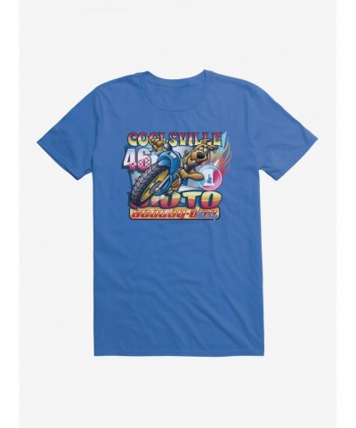 New Arrival Scooby-Doo Coolsville Moto Racing T-Shirt $9.56 T-Shirts