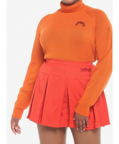 Low Price Scooby-Doo! Velma Turtleneck Girls Sweater Plus Size $9.44 Others