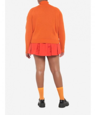 Low Price Scooby-Doo! Velma Turtleneck Girls Sweater Plus Size $9.44 Others