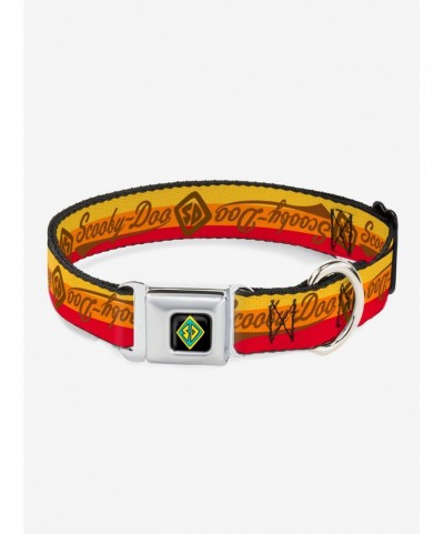 Seasonal Sale Scooby Doo Script SD Icon Striped Dog Collar Seatbelt Buckle $10.31 Others