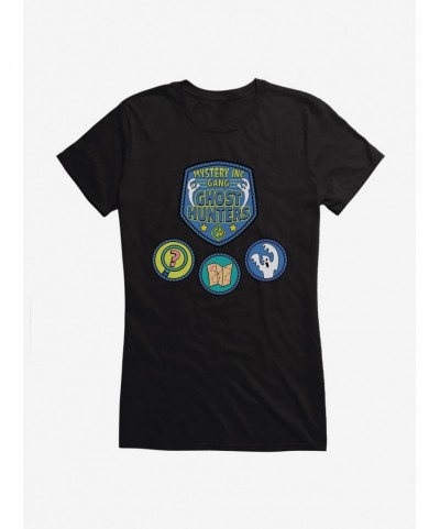 Discount Sale Scooby-Doo Ghost Hunter Icons Girls Girls T-Shirt $6.57 T-Shirts