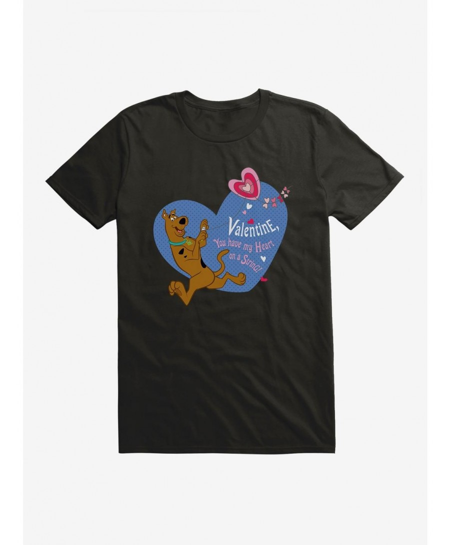 Bestselling Scooby-Doo Valentines You Have My Heart On A String T-Shirt $9.18 T-Shirts