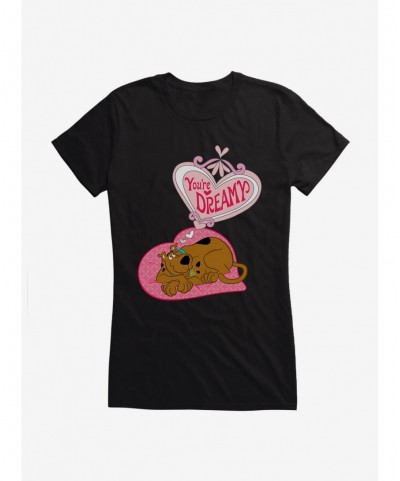 Limited Time Special Scooby-Doo Valentines You're Dreamy Girls T-Shirt $6.97 T-Shirts