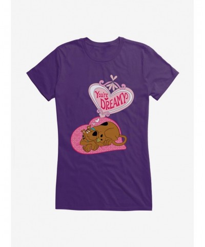 Limited Time Special Scooby-Doo Valentines You're Dreamy Girls T-Shirt $6.97 T-Shirts