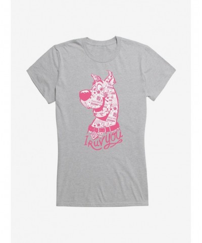 Limited Time Special Scoob! I Ruv You Scooby Girls T-Shirt $7.37 T-Shirts