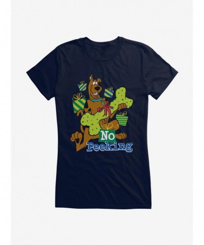 Big Sale Scooby-Doo No Peeking Girls T-Shirt $7.77 T-Shirts