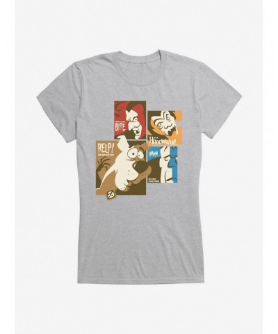 Crazy Deals Scooby-Doo Relp! Vampire, Wolfman, And Frankenstein Girls T-Shirt $7.17 T-Shirts