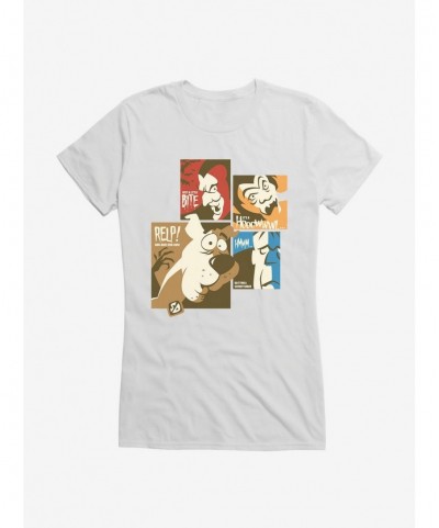 Crazy Deals Scooby-Doo Relp! Vampire, Wolfman, And Frankenstein Girls T-Shirt $7.17 T-Shirts