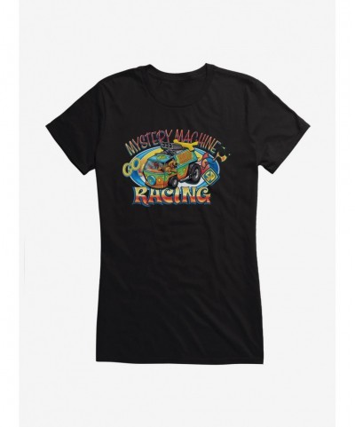 Premium Scooby-Doo Mystery Machine Racing Girls T-Shirt $9.96 T-Shirts