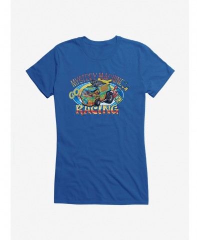 Premium Scooby-Doo Mystery Machine Racing Girls T-Shirt $9.96 T-Shirts