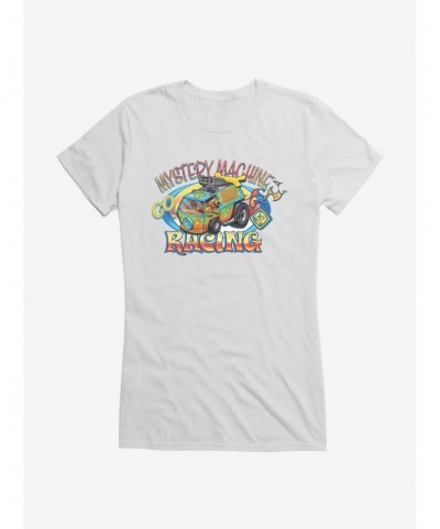 Premium Scooby-Doo Mystery Machine Racing Girls T-Shirt $9.96 T-Shirts