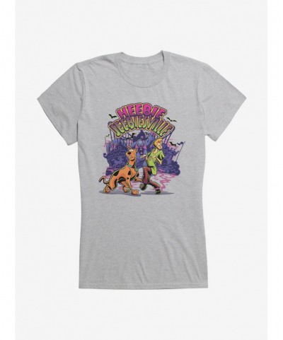 Premium Scooby-Doo Heebie Jeebiesville Shaggy And Scooby Girls T-Shirt $8.96 T-Shirts