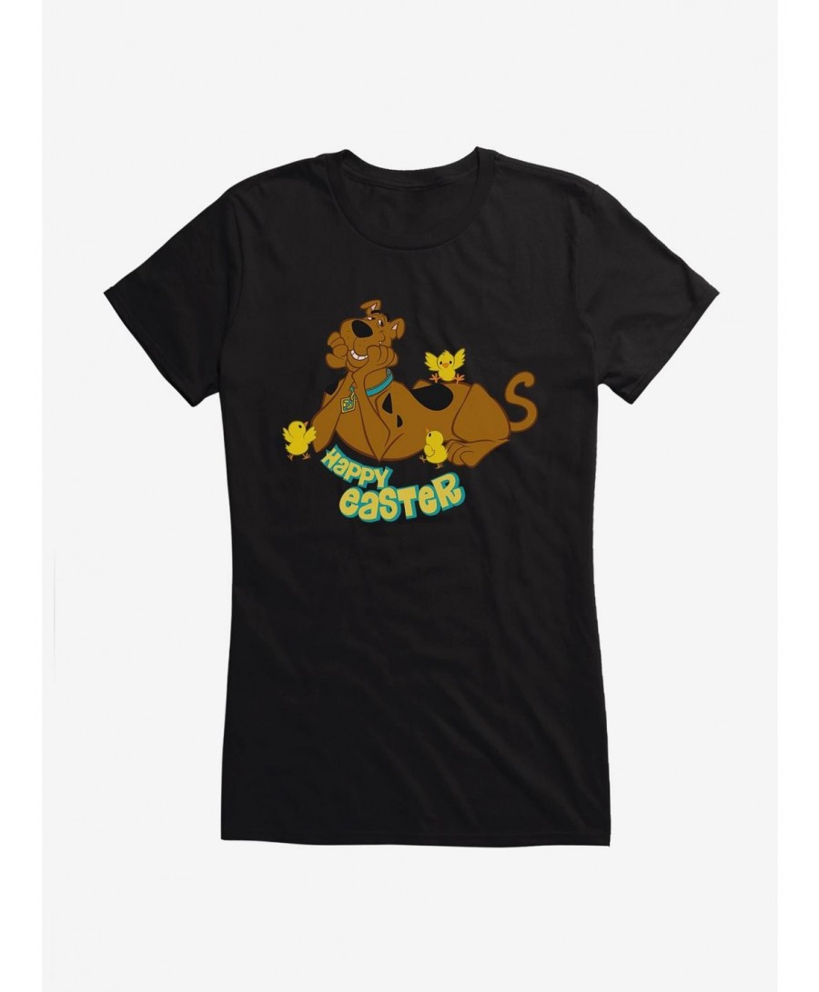 Limited Time Special Scooby-Doo Happy Easter! Chicks Girls T-Shirt $7.97 T-Shirts