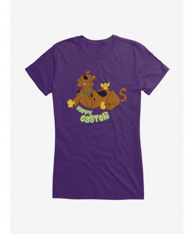 Limited Time Special Scooby-Doo Happy Easter! Chicks Girls T-Shirt $7.97 T-Shirts