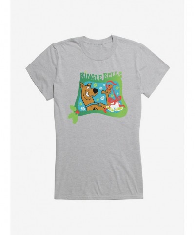 Big Sale Scooby-Doo Holiday Ringle Bells Girls T-Shirt $8.76 T-Shirts