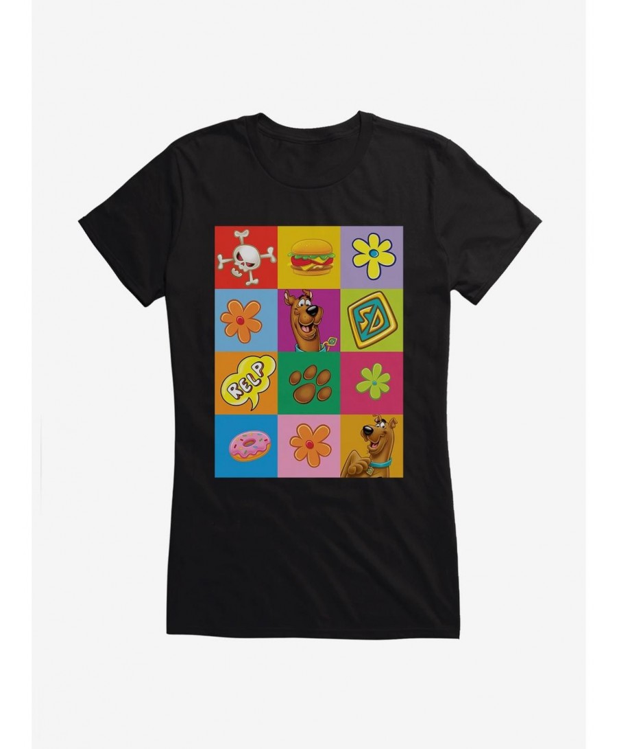 Low Price Scooby-Doo Flower Icons Girls Girls T-Shirt $8.37 T-Shirts