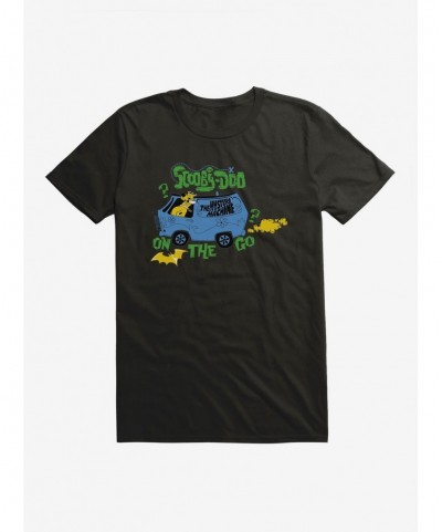 New Arrival Scooby-Doo On The Go Retro Mystery Machine T-Shirt $6.69 T-Shirts