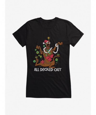 Limited Time Special Scooby-Doo Holiday All Decked Out Girls T-Shirt $9.96 T-Shirts